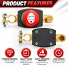 12V–48V Battery Disconnect Switch – Top Post Negative Terminal Battery