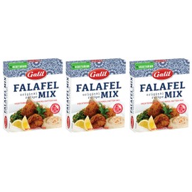 Galil Falafel Mix – Vegetarian Mediterranean Falafel Chickpea Fritter Mix, Ready in 15 Minutes – Product of Israel, Certified Kosher – Pack of 3
