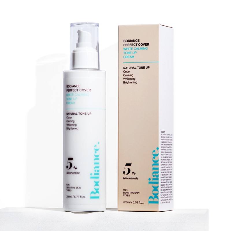 Bodiance Perfect Cover White Calming Tone Up Cream 200ml -