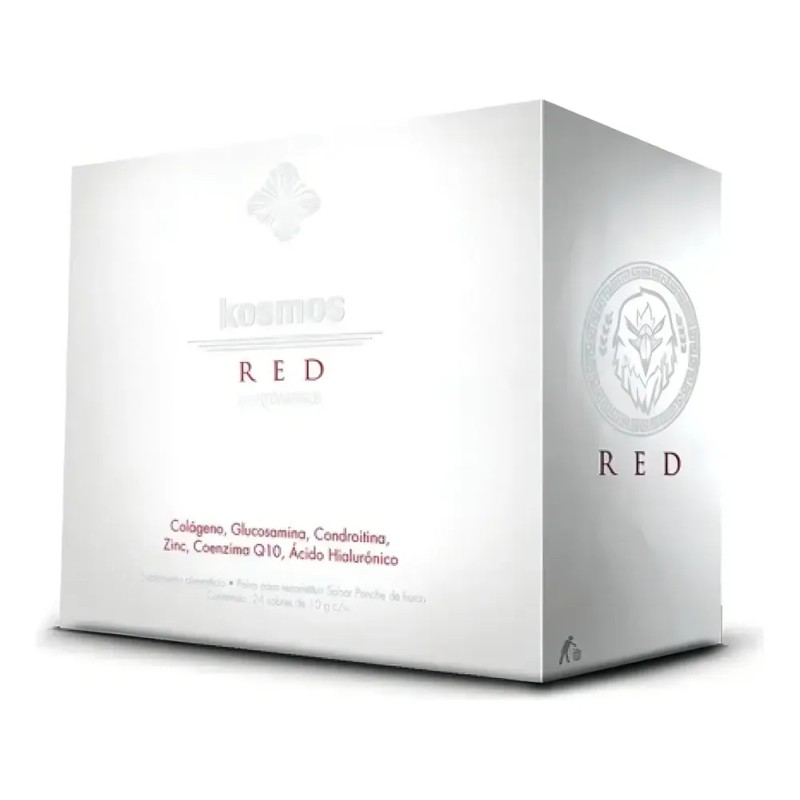 Kosmos Red By Kromasol 24 practisobres, sabor ponche de frutas,