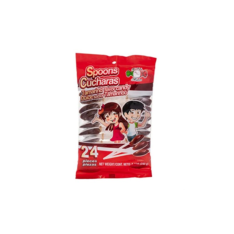 MDM SPOONS WITH TAMARIND CANDY (CUCHARAS)24CT 8.47 BAG