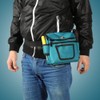 Electrician Tool Bag, Technician Work Organiser, Waterproof, Multi-Pocket Design