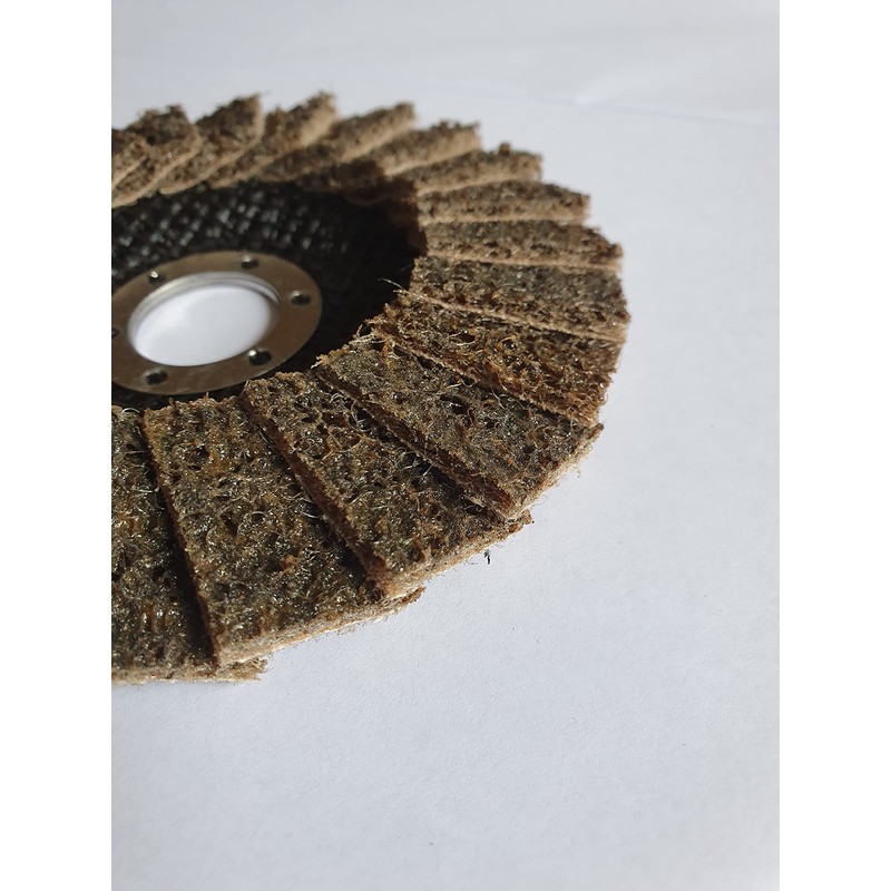 Olbrich-Industriebedarf Fleece Fan Discs 125 mm Coarse