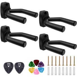 Baixi 4 Piezas Soporte Base Atril De Para Guitarra Bajo + Regalo