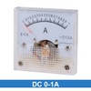 uxcell Analog Current Panel Meter DC 0-1A 0.02A Scale 91C4