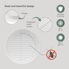 Vent Systems 6'' Inch - Pack of 10 - White