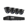 ZOSI 8CH H.265+ Home Security Camera System Outdoor, 8 Channel