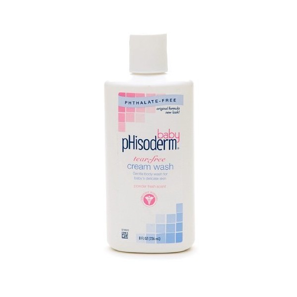 Phisoderm Tear-Free Cream Wash 8 fl oz (236 ml)(Pack of 2)