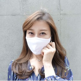 3 Piece Silver Ion Antibacterial Mask, Cloth Mask, Sports Mask, Washable Mask, Easy to Breath & Skin Friendly, Elastic Adjustable, Sweat Absorbent, Quick Drying, UV Protection, Cool Sensation, Unisex, Children's Mask (White, Regular Size)