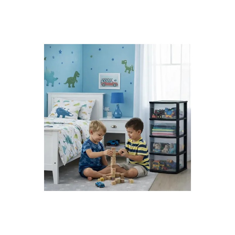 Cajonera De Plástico Italhome Fox 4