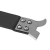 Red Black Blade Paint Scraper Ergonomic Practical Gypsum Cement Board