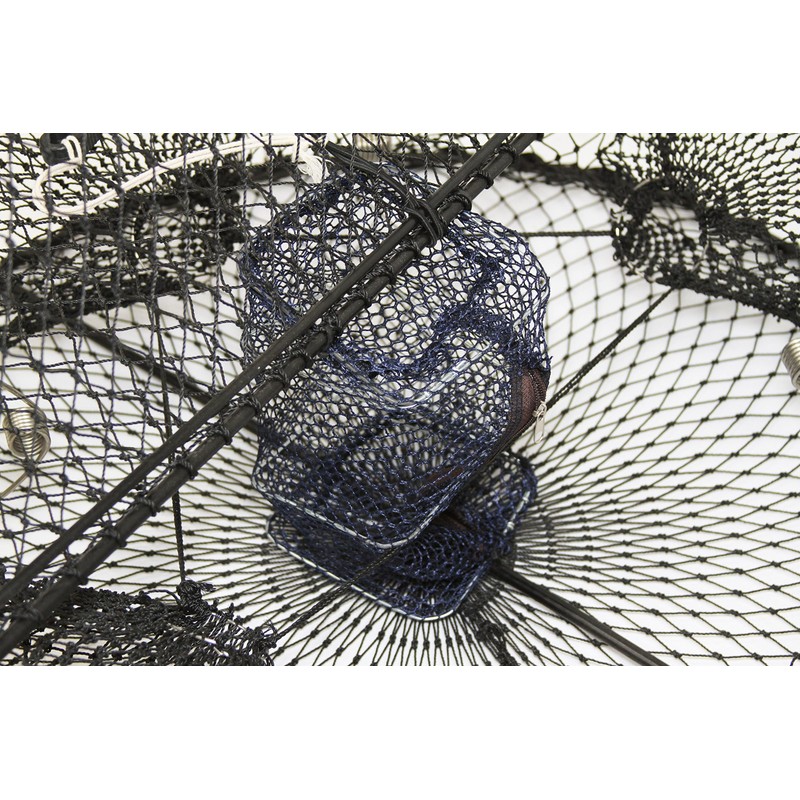 Promar Collapsible Shrimp Pot with Hinged Tending Door, 32-Inch