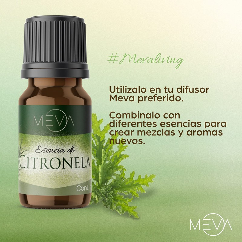 MEVA Esencias para Difusores y Humidificadores de Aromas 5ml Varios