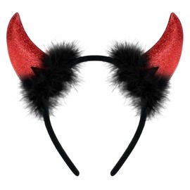 Leuceiy Devil Horns Devil Horns Headband Devil Horns Men Red Devil Horns Black Devil Horns Devil Horns Women