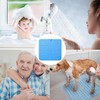 Shower Mat 48 x 48 cm Suction Cup Washable Square