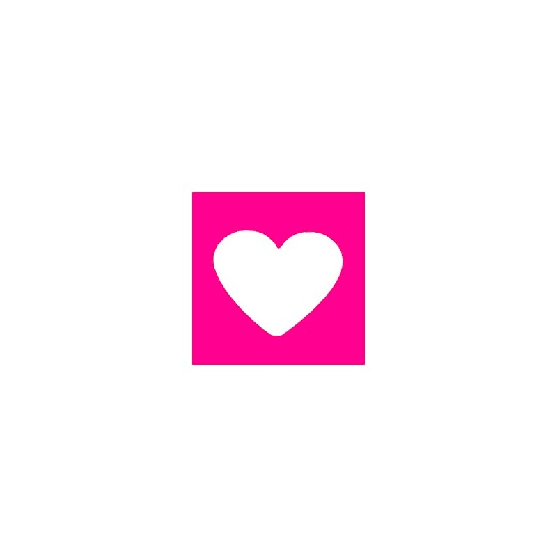 Efco 1.6 cm Small Heart Punch, Pink