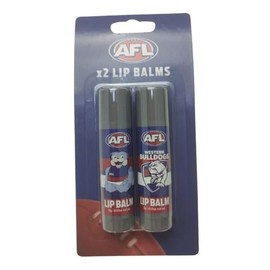 AFL Western Bulldogs Lip Balm (Pack of 2)