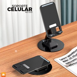Maíz Soporte Base Porta Sujetador Celular Escritorio Universal