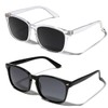TIJN Polarized Sunglasses for Women Men Classic Trendy Stylish Sun