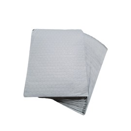Insulated Cushion Foil Wrap, 5C14, 10-1/2" x 14", Plain Unprinted Silver, 500 Sheets Per Box