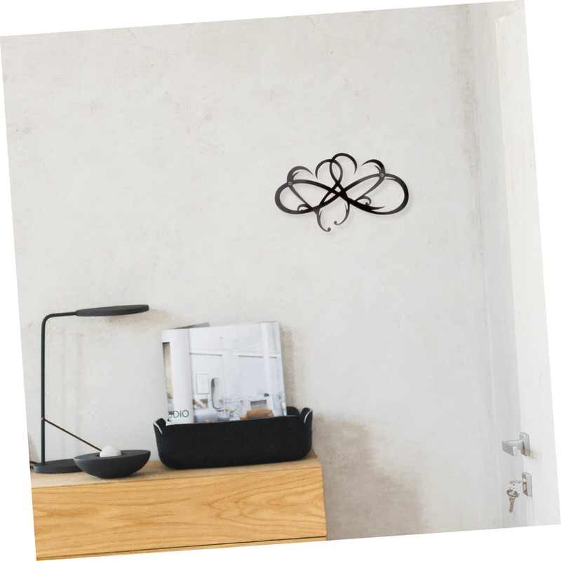 Levemolo Garden Decor Metal Heart Wall Art Decorations for Home