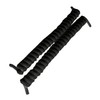 Homecraft Coiler Shoe Laces, Black, No Tie Laces for Users