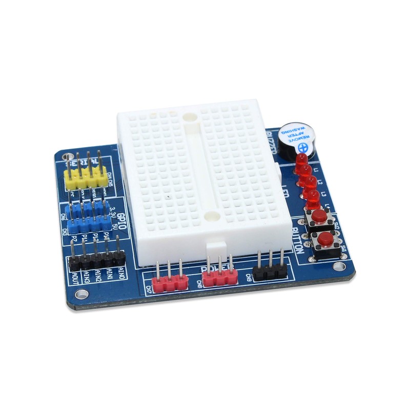 sb components BreadPi - Multipurpose HAT for Raspberry Pi 4,