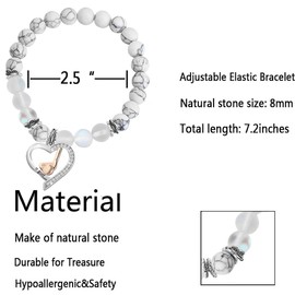 ENSIANTH Golf Necklace for Women Golf Bracelet Golf Gifts Golf Lover Gifts Golf Player Gifts Golf Jewelry Lady Golf Gifts for Golfers (golf bracelet)