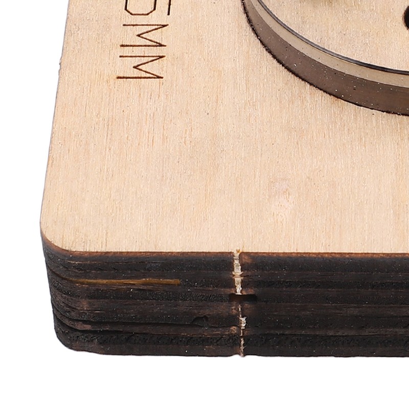Leather Punching Die Wolf Shaped Alloy Steel and Birch High