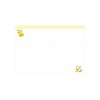 Sunstar Stationery S2958570 Pocket Monster Notebook, Monthly, A6, Pikachu