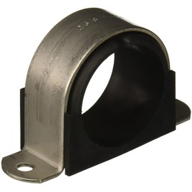 ZSI 038MS044 Stainless Cushion Clamp, 2 3/8in Tube, 2in Pipe, Omega Series
