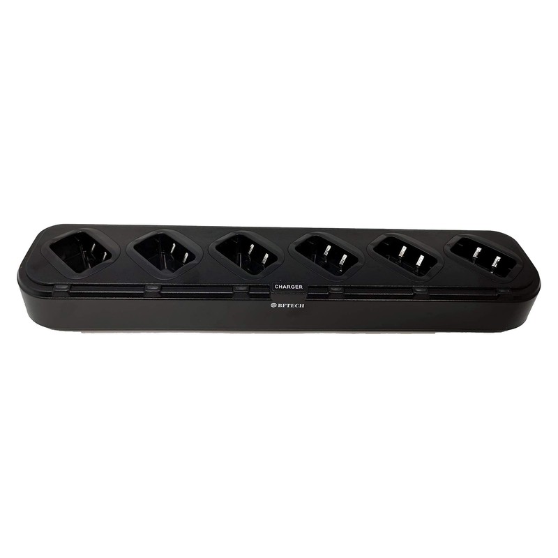 BFTECH DC-5-6 6-Way Gang Charger for BF-F8RT,BF-F8HP, UV-5RIII,BF-F5XT, BF-F5XP, BF-F8+,