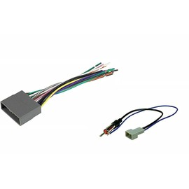 IMC Audio Honda Wire Harness and Antenna Adapter Compatible with Select 2006-14 Honda Civic CR-V Fit Odyssey Insight for Aftermarket Stereo Installation