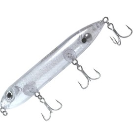 Zigginger Z JetSlider 120F 0.9 oz (26 g) Back Center of Gravity, Top Water Pencil, Jet Slider 120F (Seabass Chinu, Blue Item, Bass) [Clearplankton]