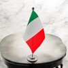Italy Table Flag Desk Flag 21 x 14 cm Pole