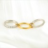 HOLINSE Gold Rings Set for Women, Chunky Stackable Rings Non