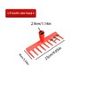 SD-CityCliq Grass rake,Heavy-Duty Garden rake, fits for Loosening Soil Gathering