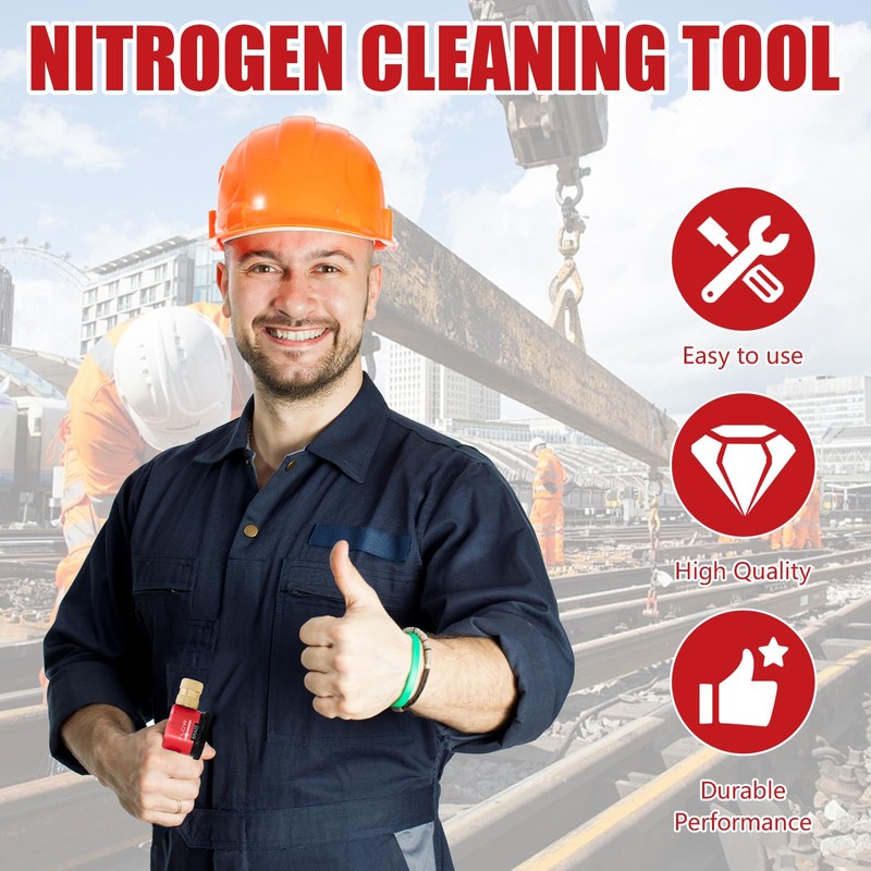 Nitrogen Purging Tools Nitrogen Regulators Can be used for HVAC