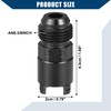 Hihaha Fuel Adapter/for Car/Durable 8AN Male to 3/8" / 2Pcs