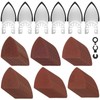 129Pcs Oscillating Multitool Sanding Pad Kit, Universal Finger Sanding Pads
