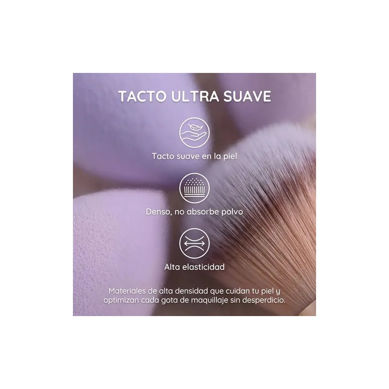 Brochas Maquillaje Profesional 80 Pzs Kit Maquillaje Completo Brochas De