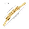 WoodTherapy Massage Tools: 16.8 in Lymphatic Drainage Massager with 12
