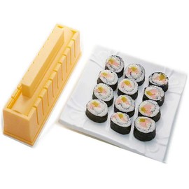 YUHE Sushi Maker, Sushi DIY Mold Set - Easy Sushi Making Kit, Premium Edition (Round Shape)