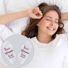 Wixelon Grandma Mothers Day Gifts,Grandma Socks,Grandma Birthday Gifts,Mother'S Day Gifts For Grandma,Gifts For Grandma,Grandma Gift,Gifts For Grandma Christmas Thanksgiving Valentines Gifts