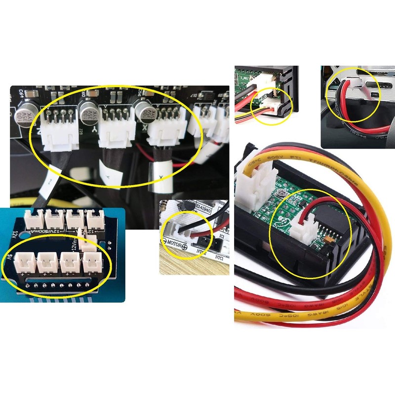 ATEC - JST XH2.54 M (cable 30 cm) + F