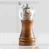 Hand Spice Grinder Peper Mill Vintage Adjustable Coarseness Wood Acrylic
