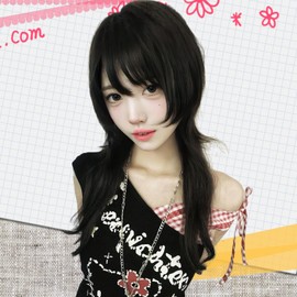 Jellyfish Hair Partial Wigs Layered Medium Wigs Black Brown Feather Cut Natural Volume Face Smoothing Daily Casual Hairpiece