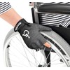 Shelly Wheelchair Gloves Real Leather Palm Gloves Mobility Padded Gloves