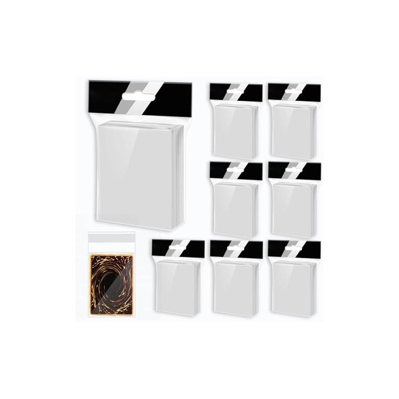 Paquete de 800 Card Sleeve, Fundas para Cartas PKM, Protector