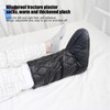 EUBEISAQI Winter Leg Cast Cover, Thick Walking Boot Cover Medical